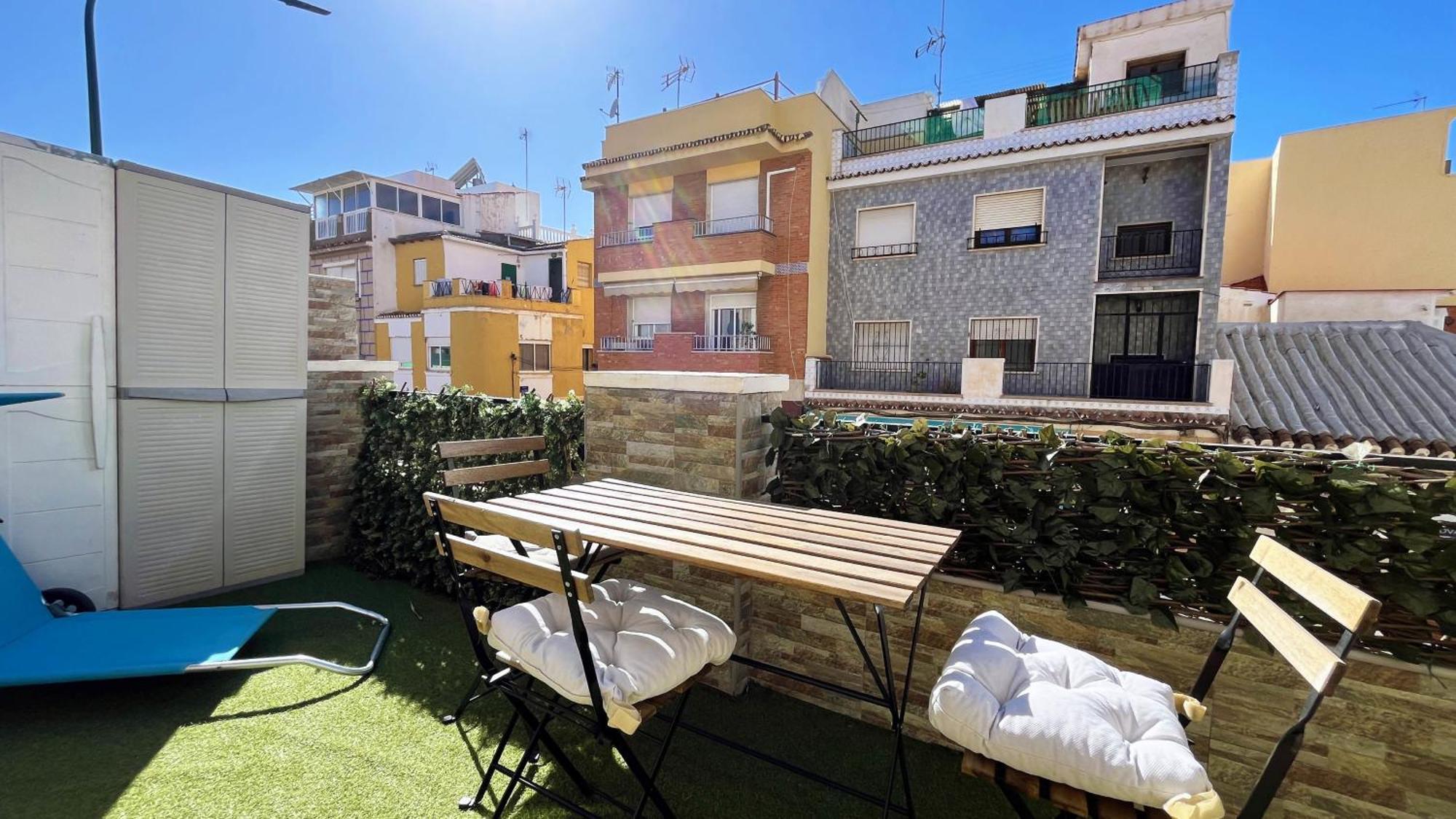 A 5 Minutos De La Playa Con Terraza En Malaga公寓 外观 照片